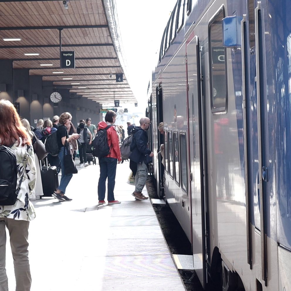 Pendlare i Uppsala