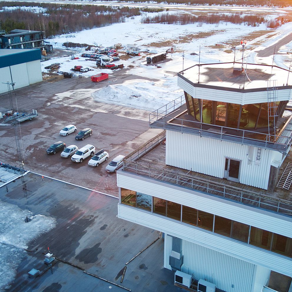 Flygtornet på Rörberg.