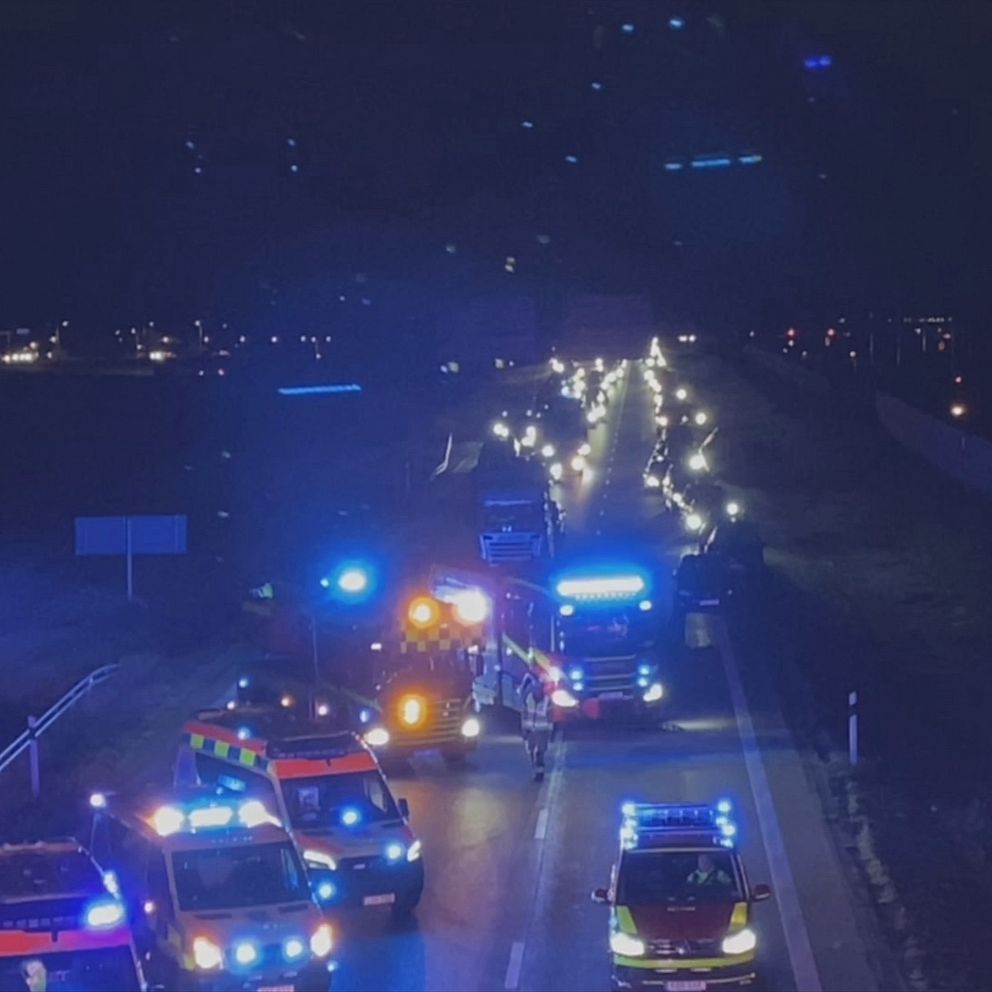 Trafik på yttre ringvägen i Malmö