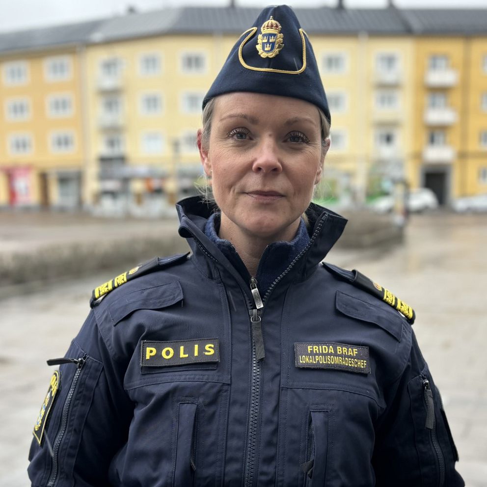 Frida Braf, lokalpolisområdeschef
