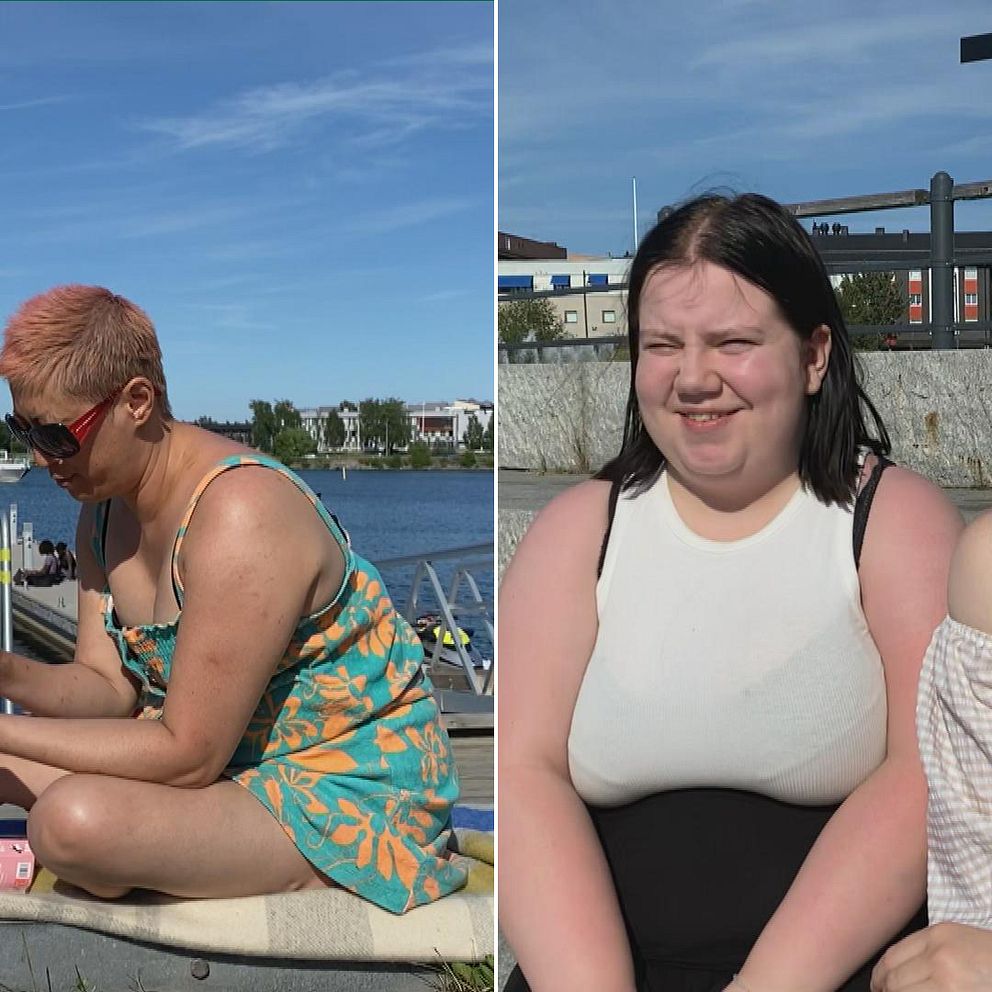 luleå hamn brygga tjejer båt mobil
