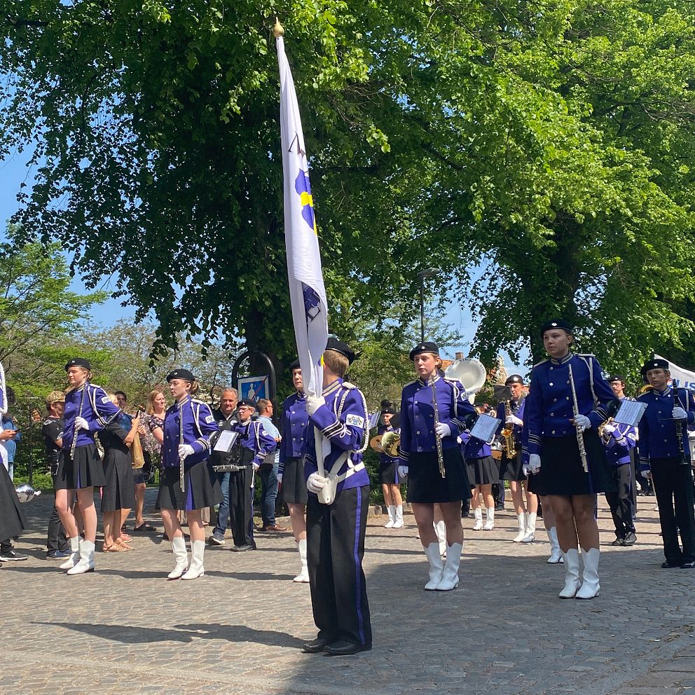 parad genom ängelholm i firandet av mångfald och allas lika värde