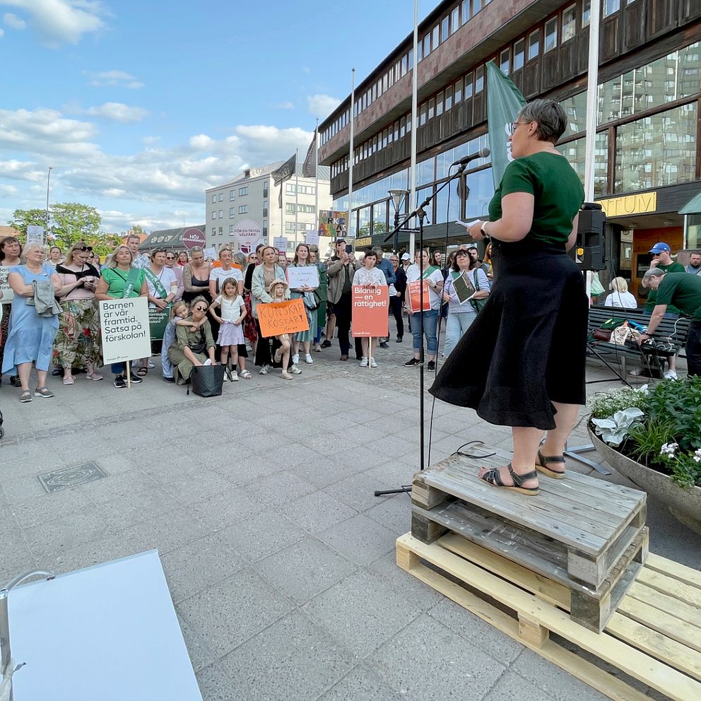 Anna Nilsson ordförande Sveriges lärare Örebro