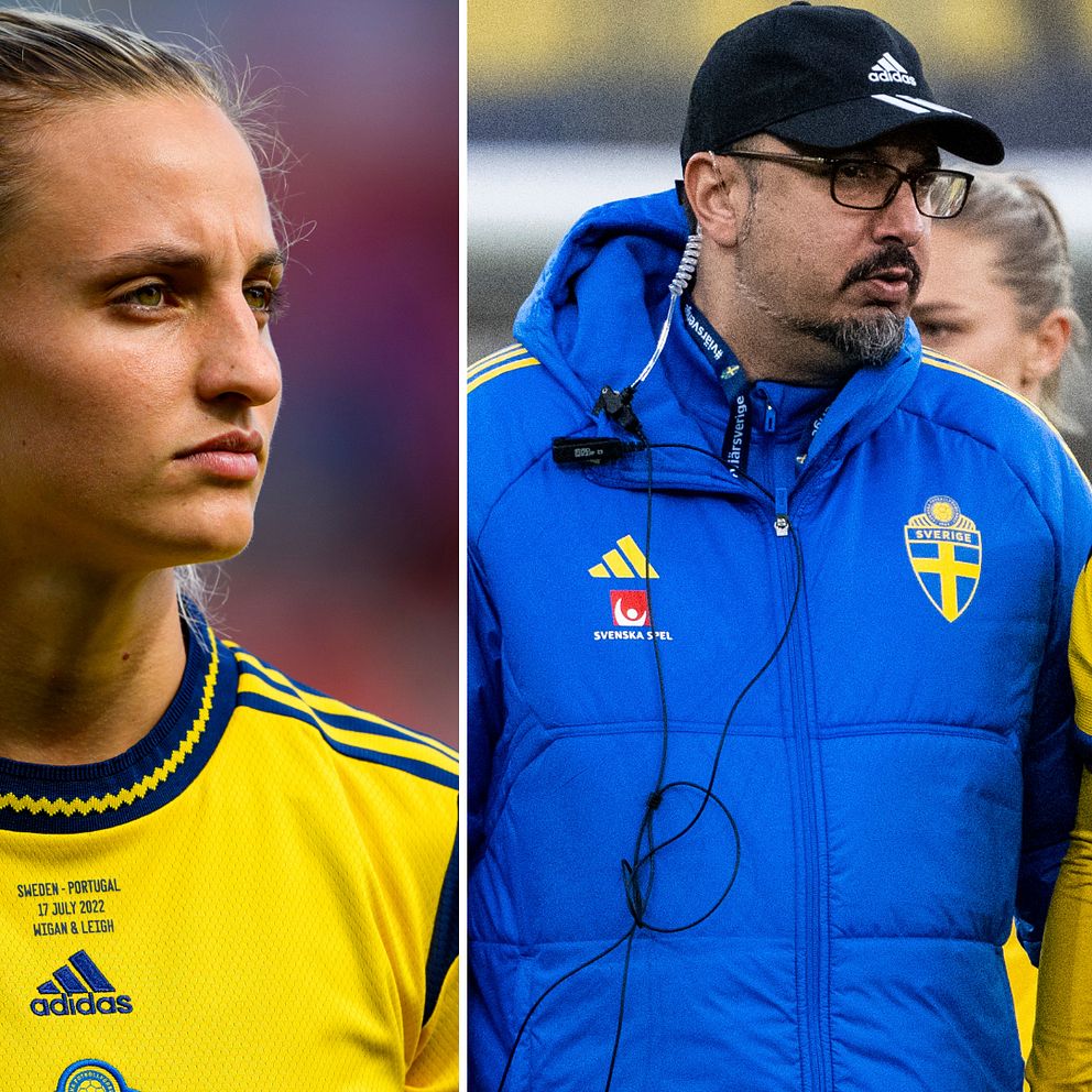 Fotboll Nathalie Björn inför VM ”Väldigt trygg som mittfältare” SVT