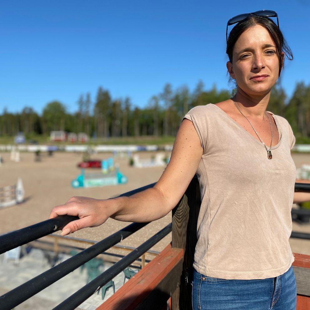 Sophie Wilhelmsson, tävlingsledare, Wermland Equestrian Games som avgörs på Hammarö utanför Karlstad.
