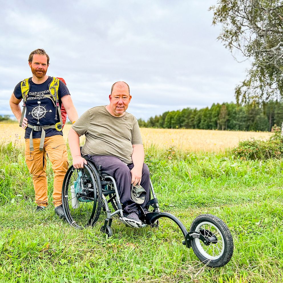 Anders Andrae vandrar pilgrimsleden