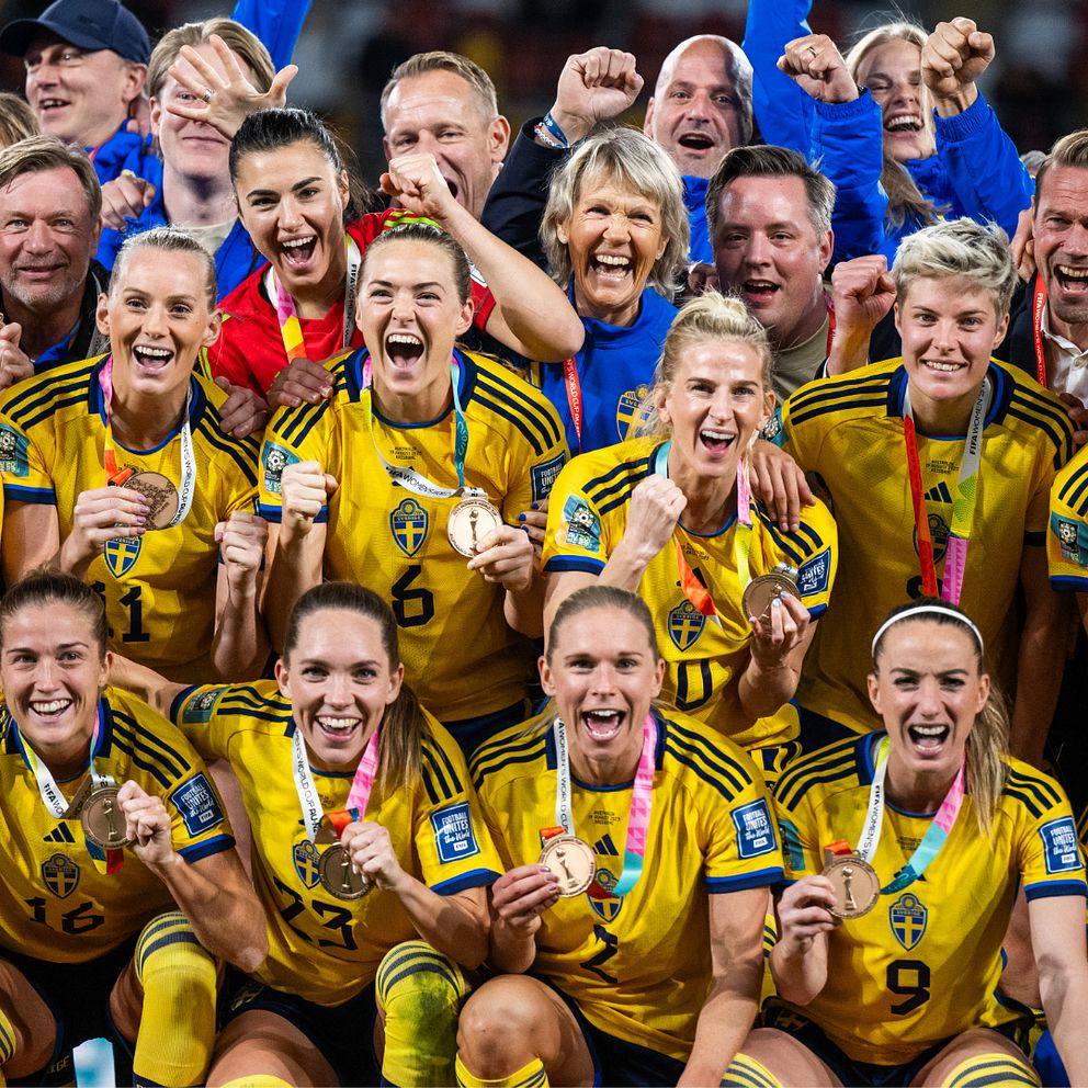 Sverige är ny etta på världsrankingen.