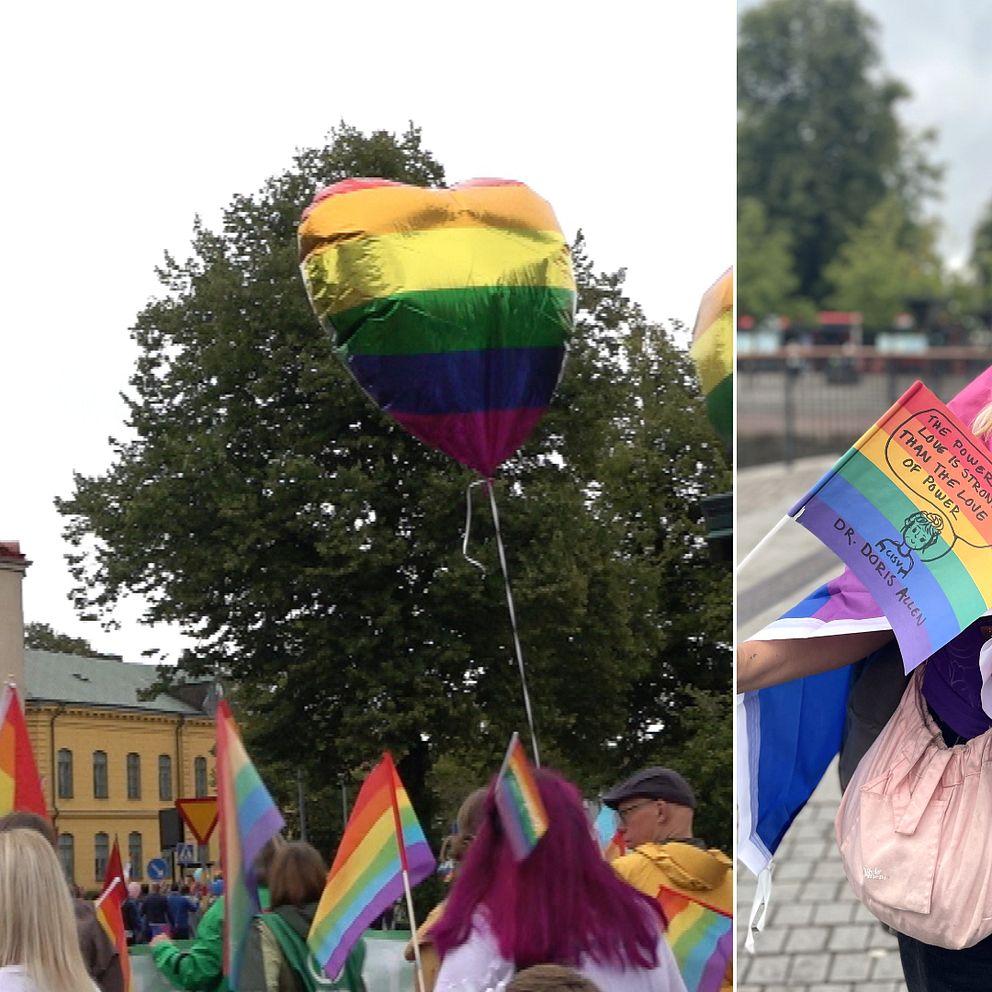 ballonger, pride, färger, prideparad