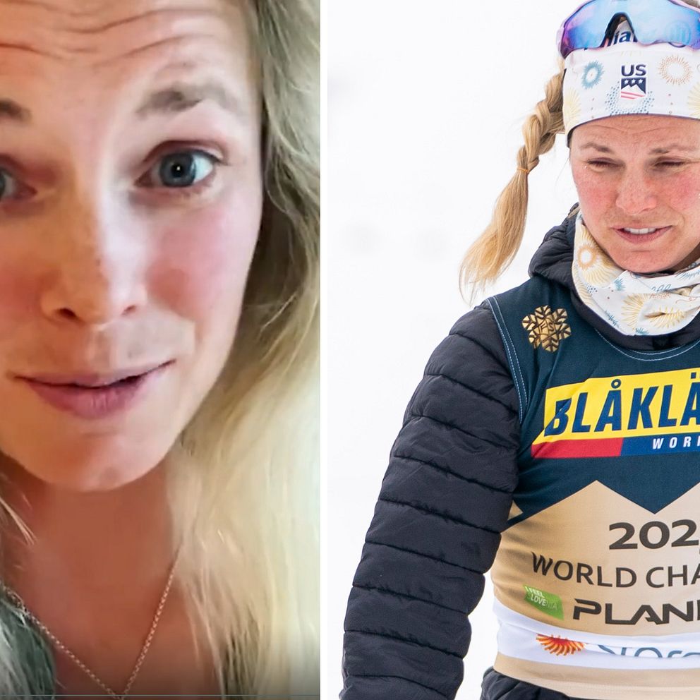 Jessie Diggins berättar i en video på Instagram att hon har fått ett återfall i sin ätstörning.