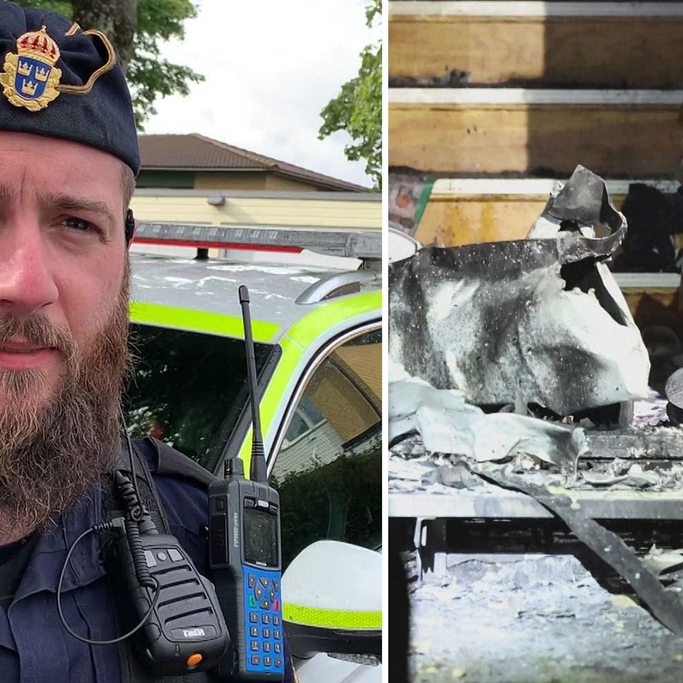 Alexander Johansson, platschef hos polisen,.