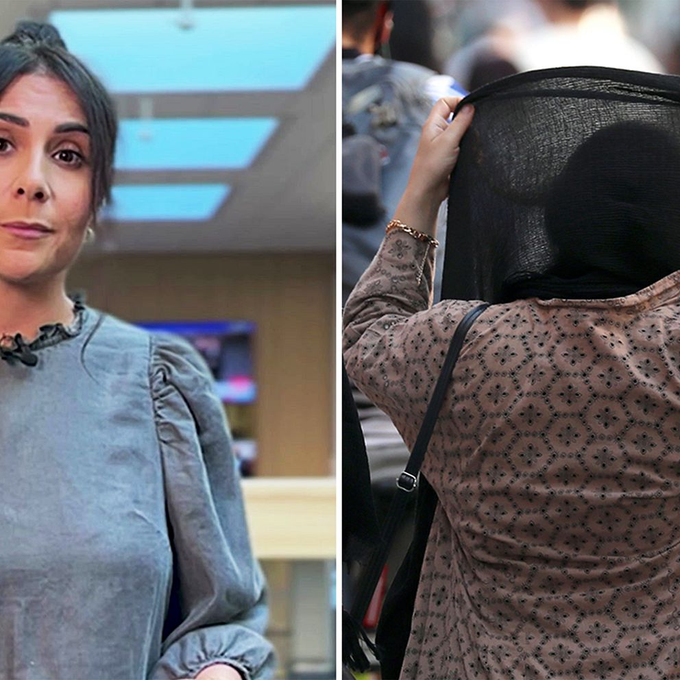 SVT:s utrikesreporter Gilda Hamidi-Nia förklarar vad det nya slöjförbudet innebär.
