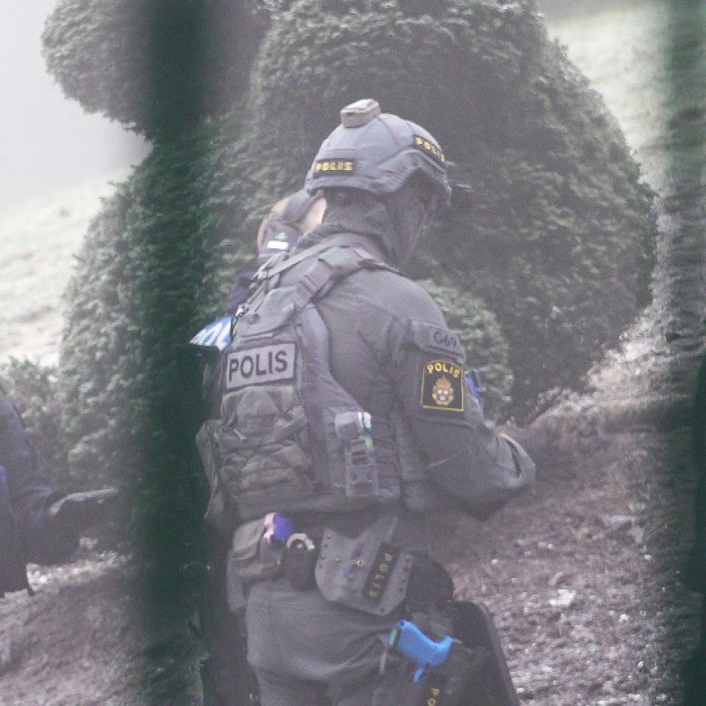 polisen övar på Liseberg