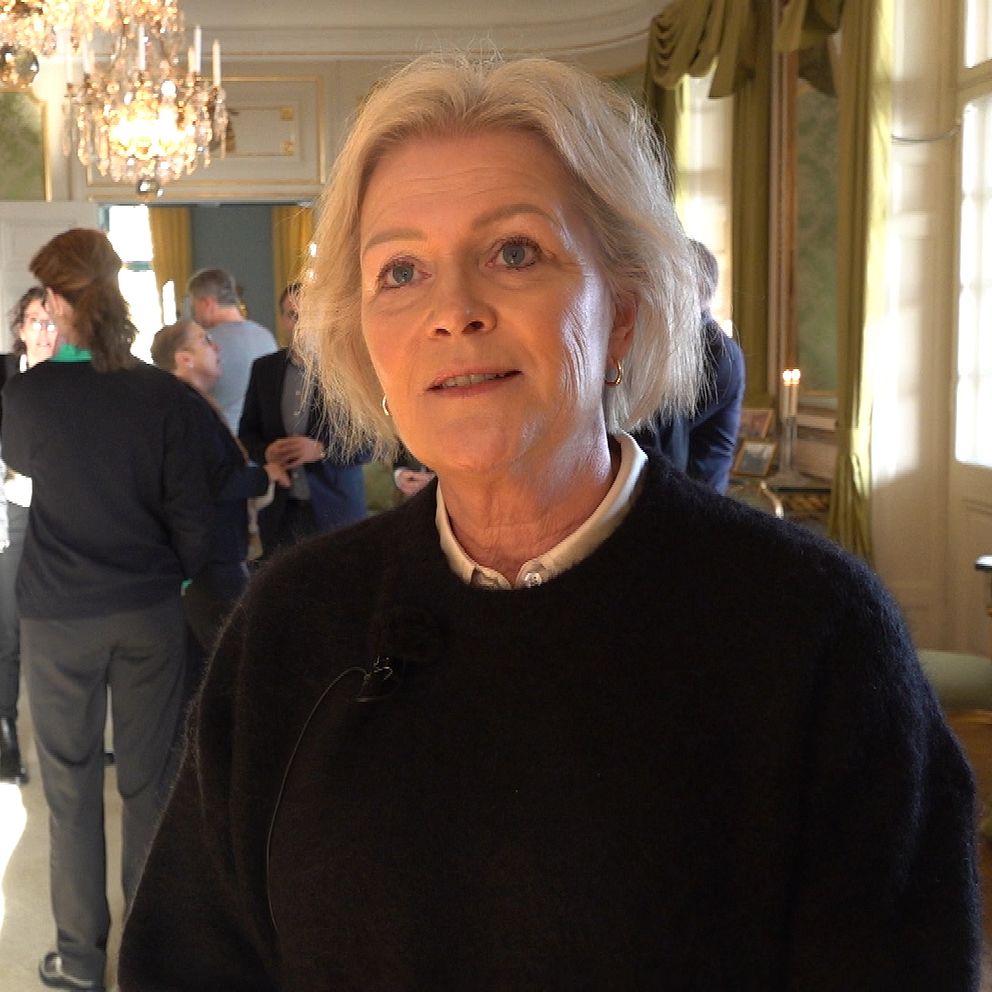 Värderingsnämnden samlad på residenset i Karlskrona under sitt första möte.