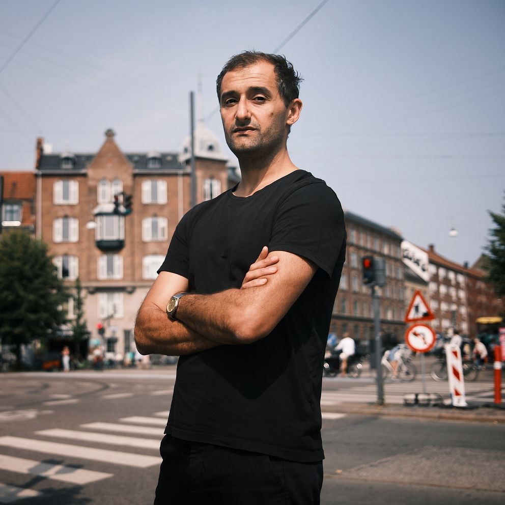 Sociologen Aydin Soei på Nörrebro i Köpenhamn