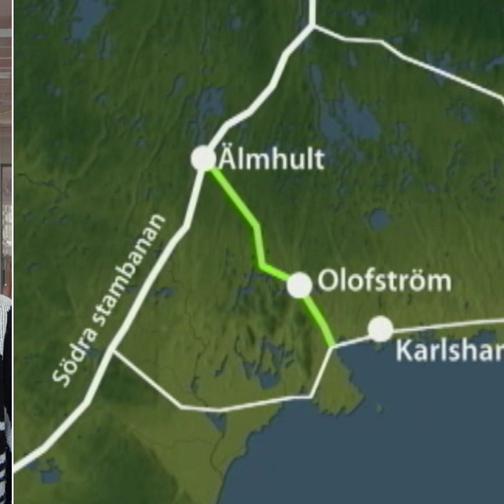 sydostlänken, Älmhult, Blekinge, Kronoberg