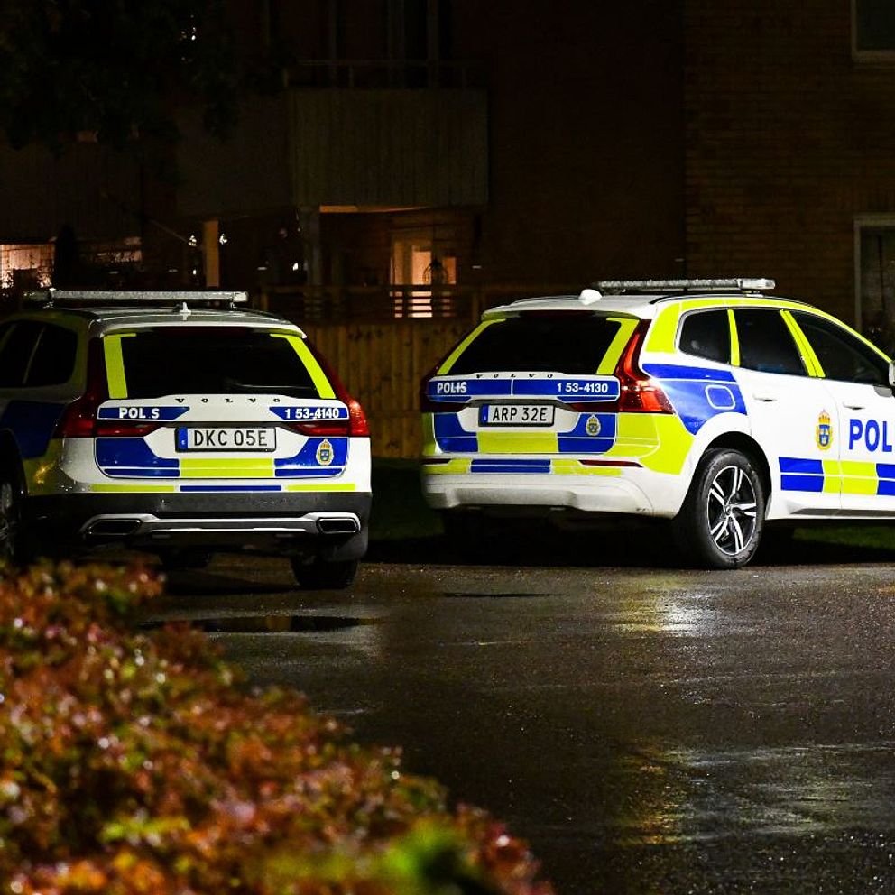 Polis och polisbilar