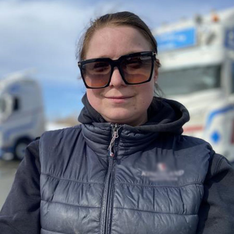 Lastbilschaufför, stopp i trafiken