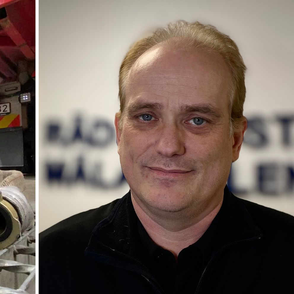 Tobias Erdsjö på Räddningstjänsten Mälardalen