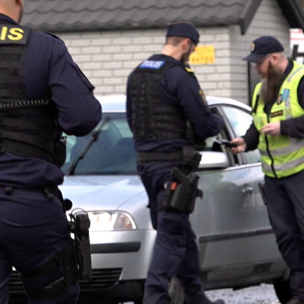 Polisinsats i Eskilstuna