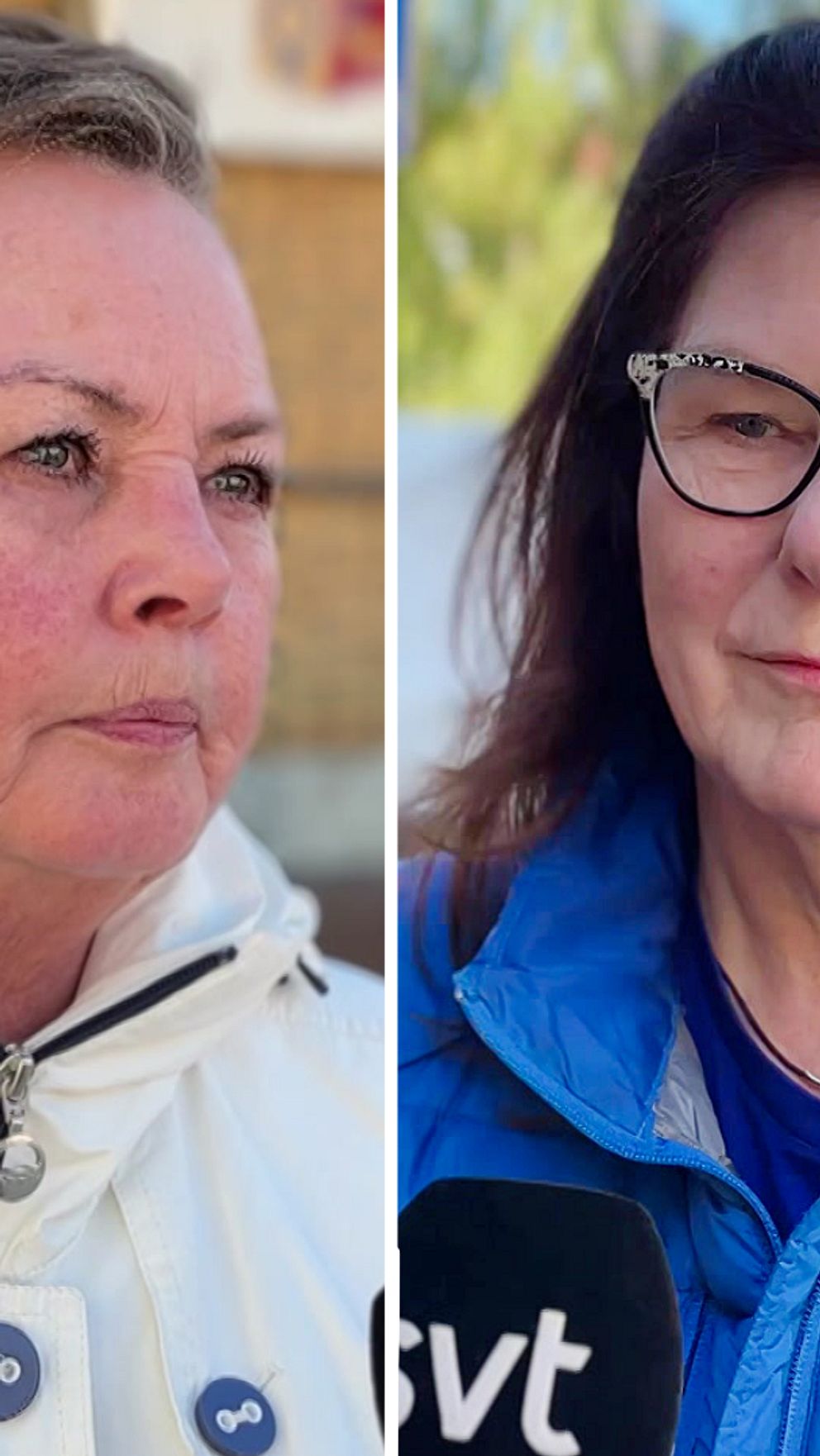 Birgitta Larsson, Birgit Meier Thunborg och Antero Ijäs om valresultatet i Gällivare