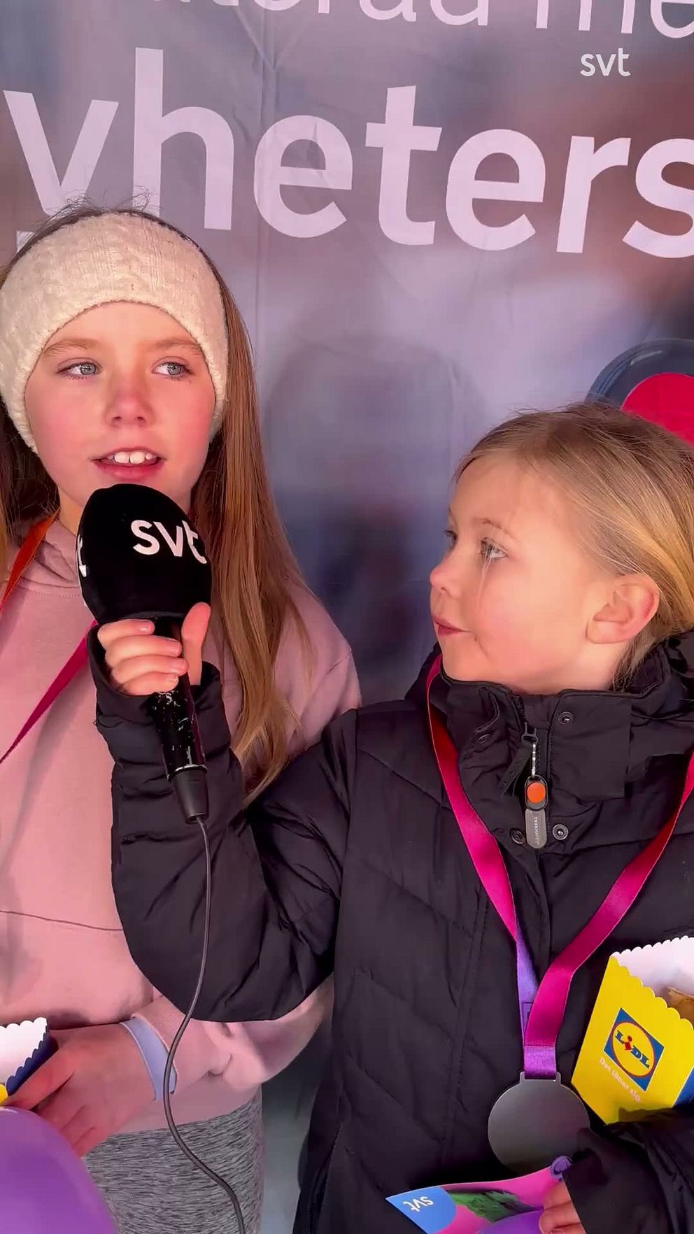 Här testar barn på att vara SVT-programledare | SVT Nyheter