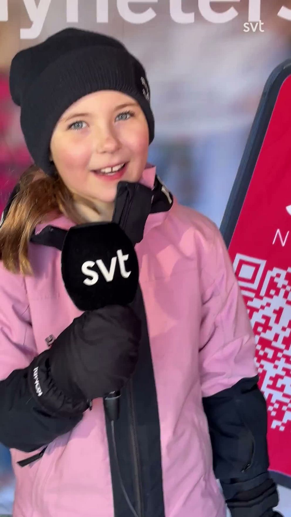 Här testar barn på att vara SVT-programledare | SVT Nyheter