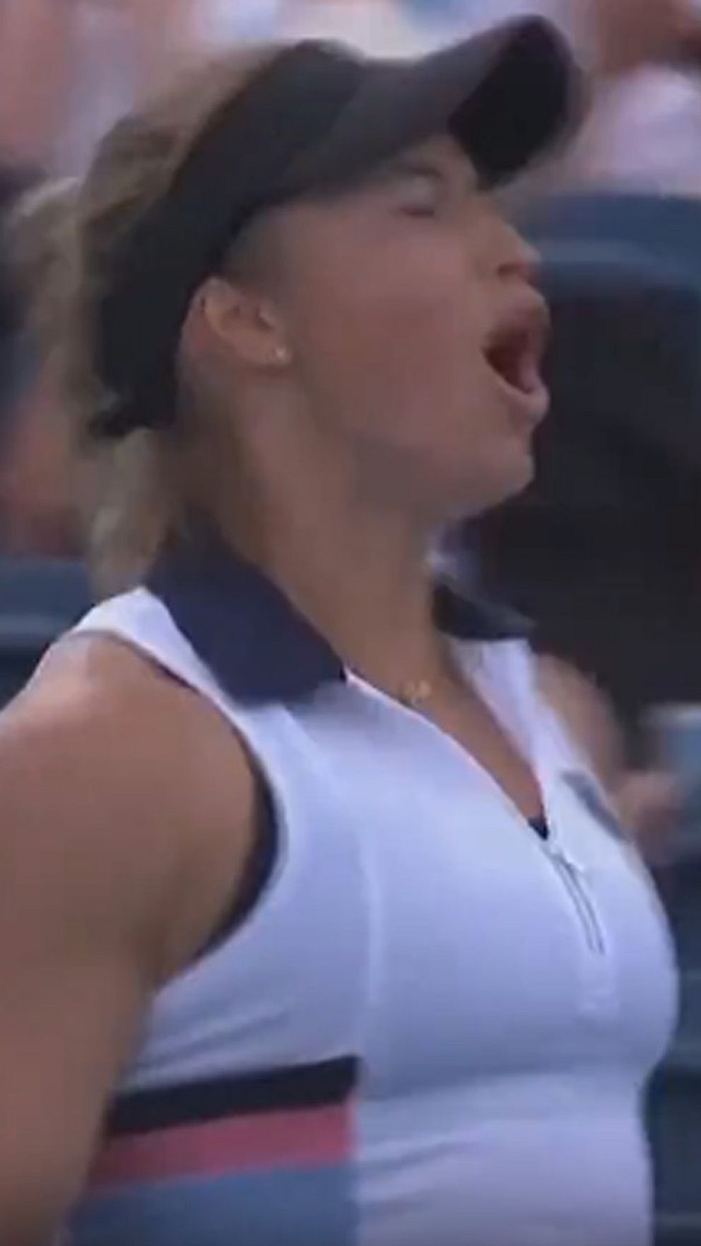 Coco Gauff ramlade ur i Cincinnati.
