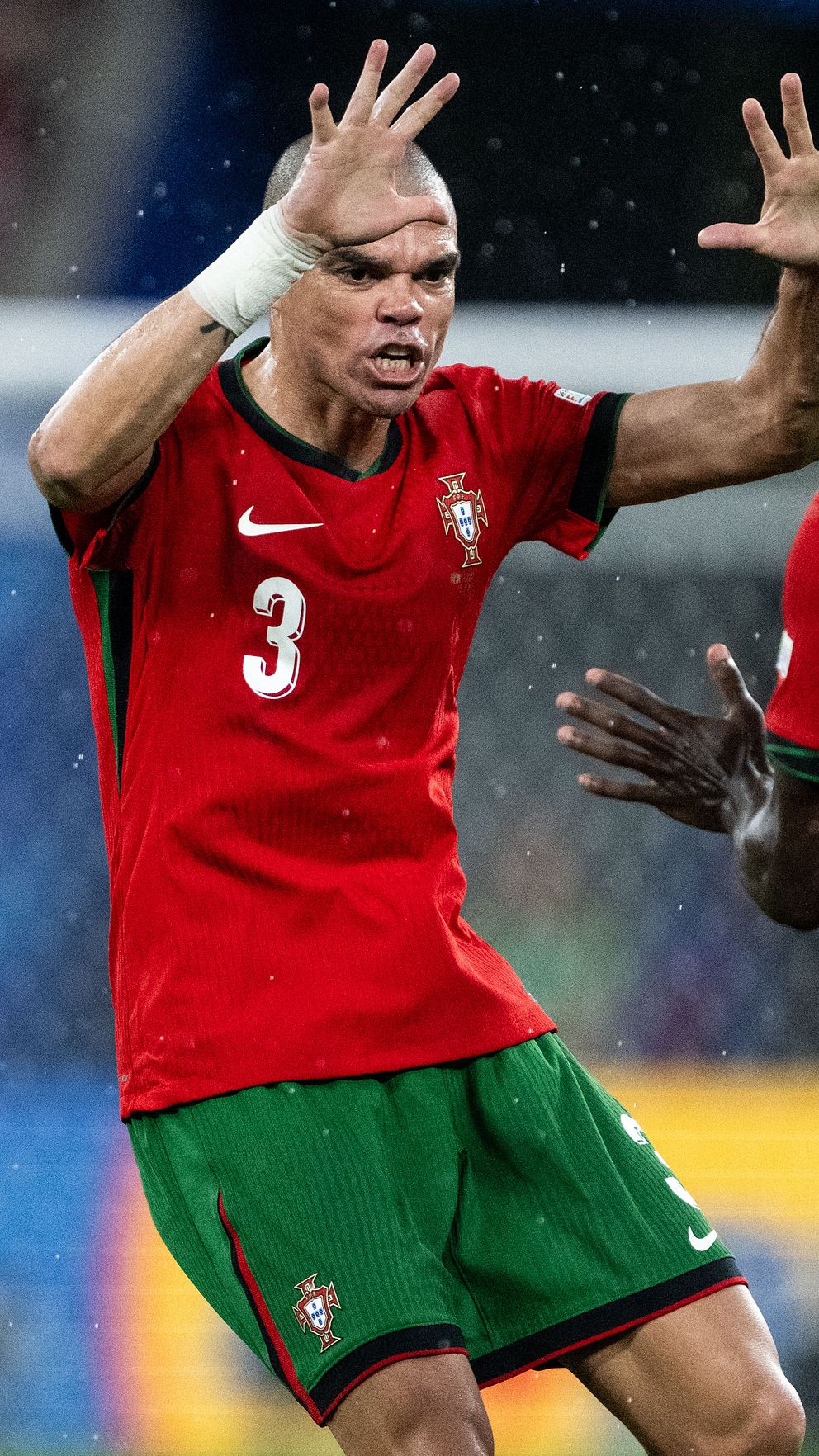Portugals kvitteringsmål mot Tjeckien.