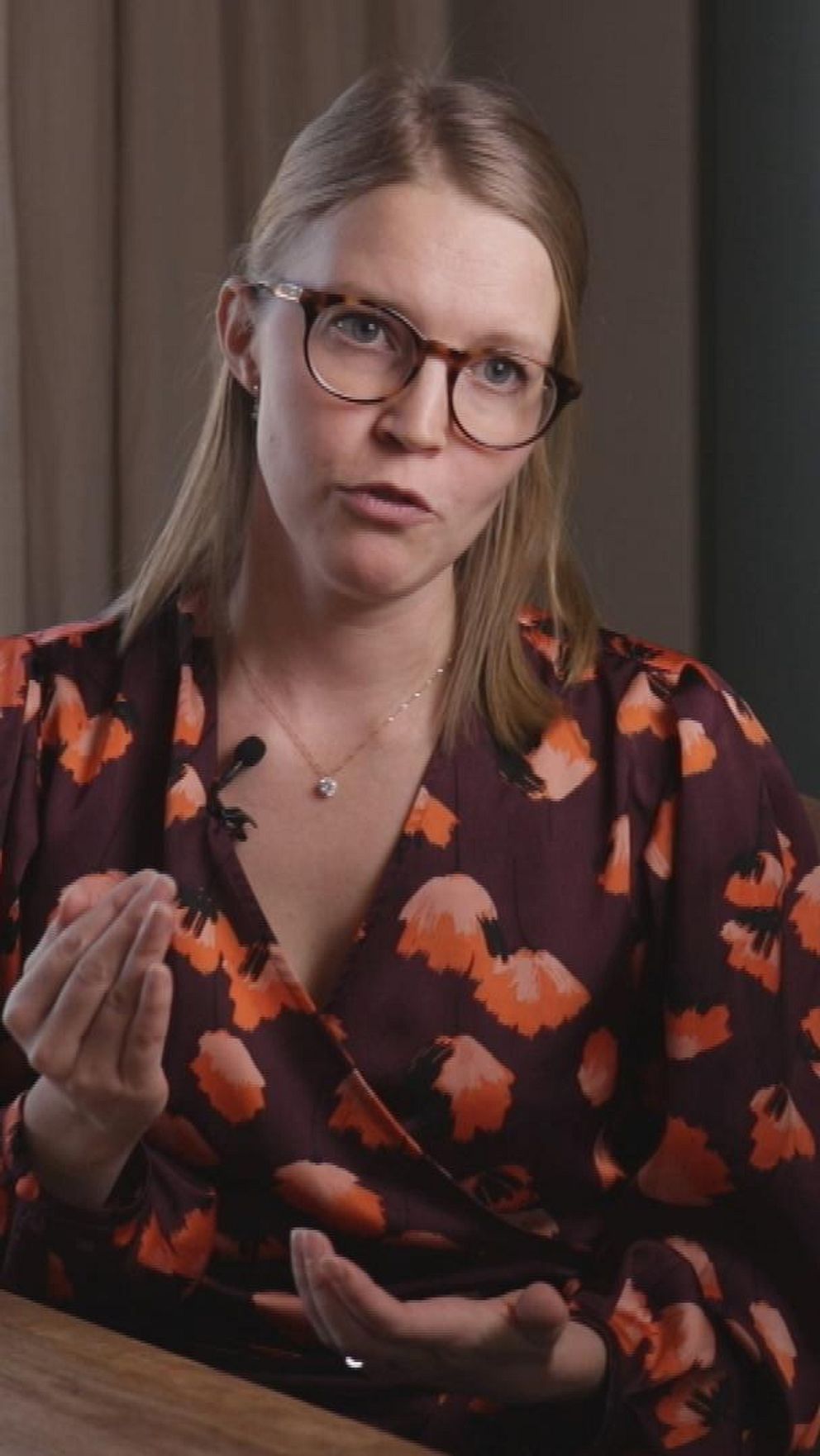 Madelen Larsson, sparexpert, i intervju.
