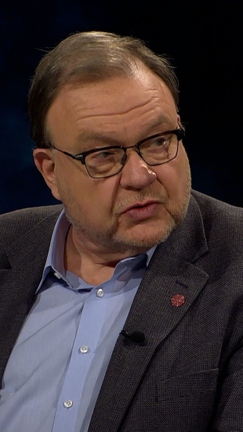 Dag Blanck i Agenda-studion