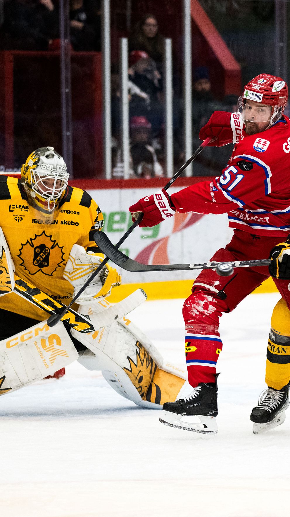 Se höjdpunkter från matchen mellan Timrå och Skellefteå.