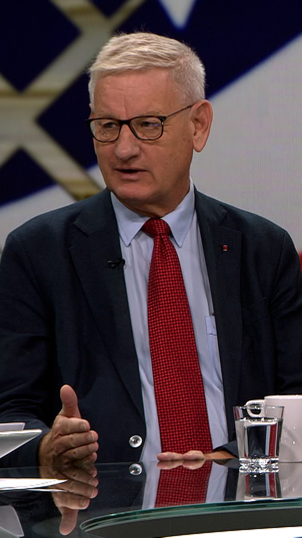 Carl Bildt, fd utrikes- och statsminister (M)