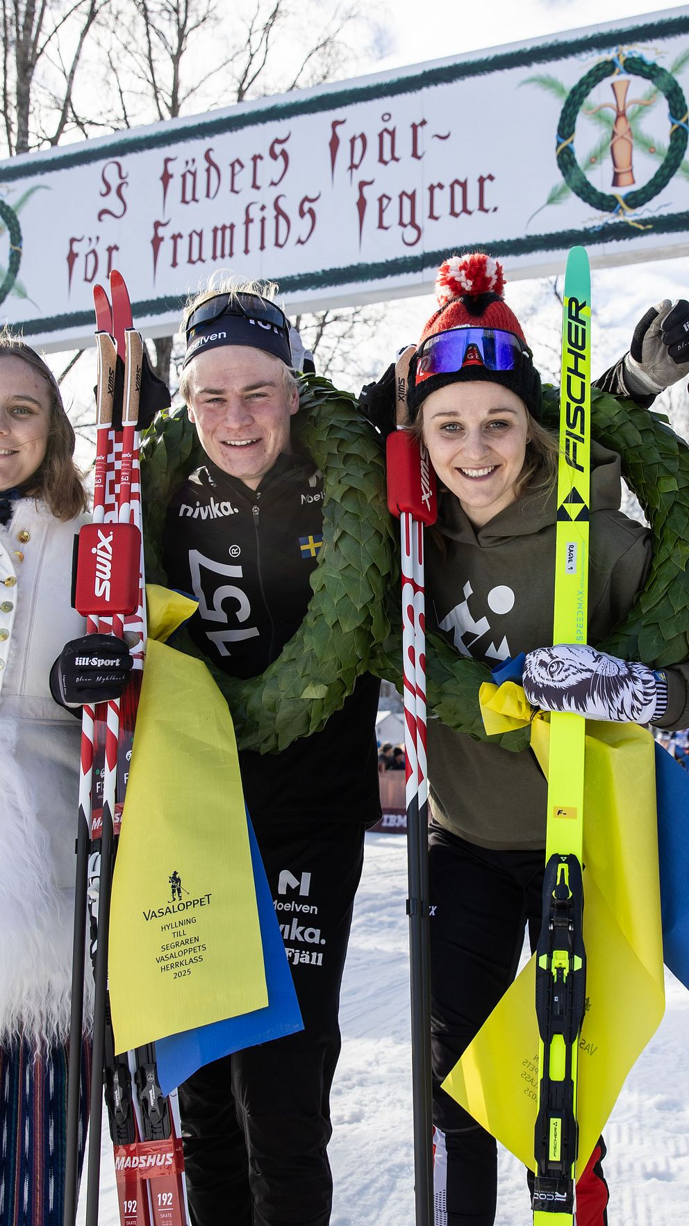 Alvar Myhlback och Stina Nilsson