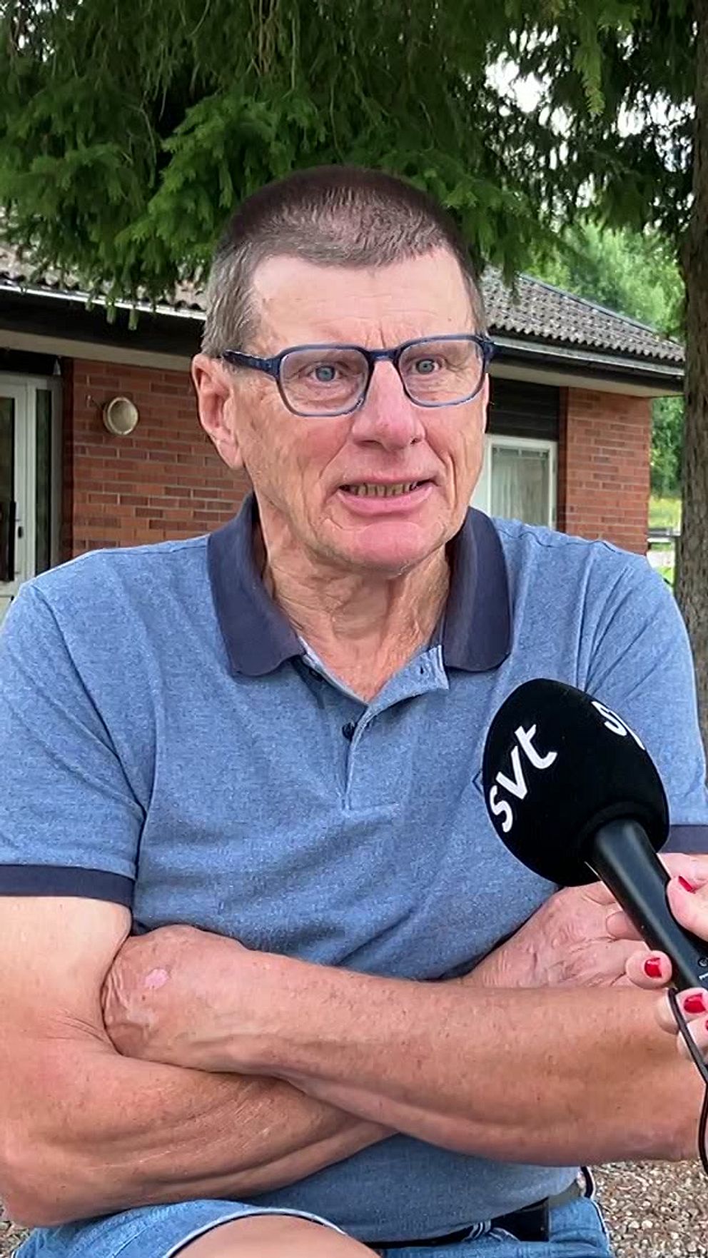 Lasse Pettersson. Brandman. Skogsbranden 2014.