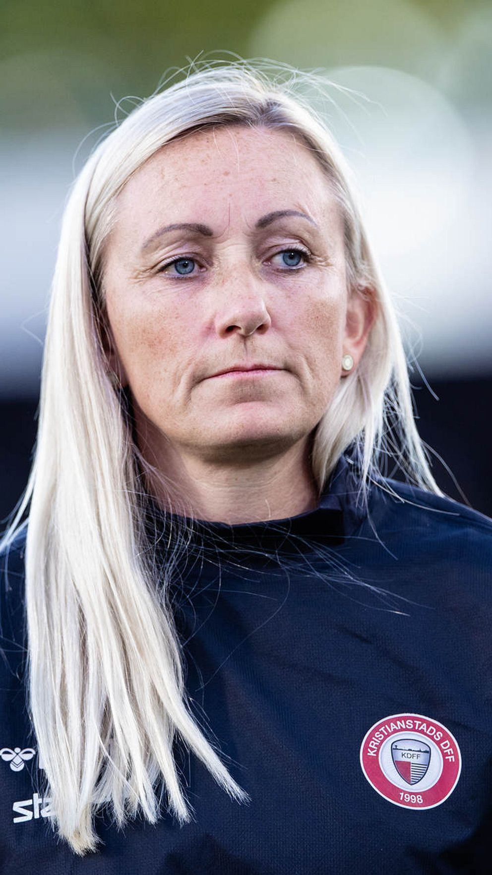 Kristianstad DFFs tränare Elísabet Gunnarsdóttir.