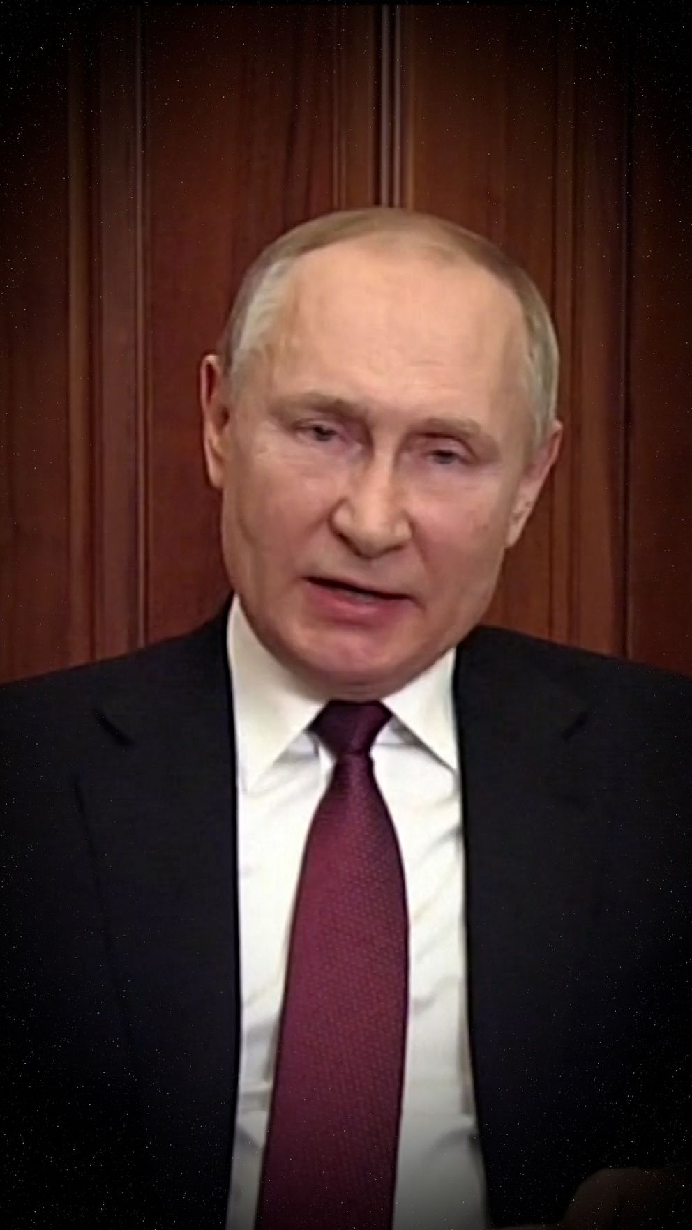 Putin håller tal
