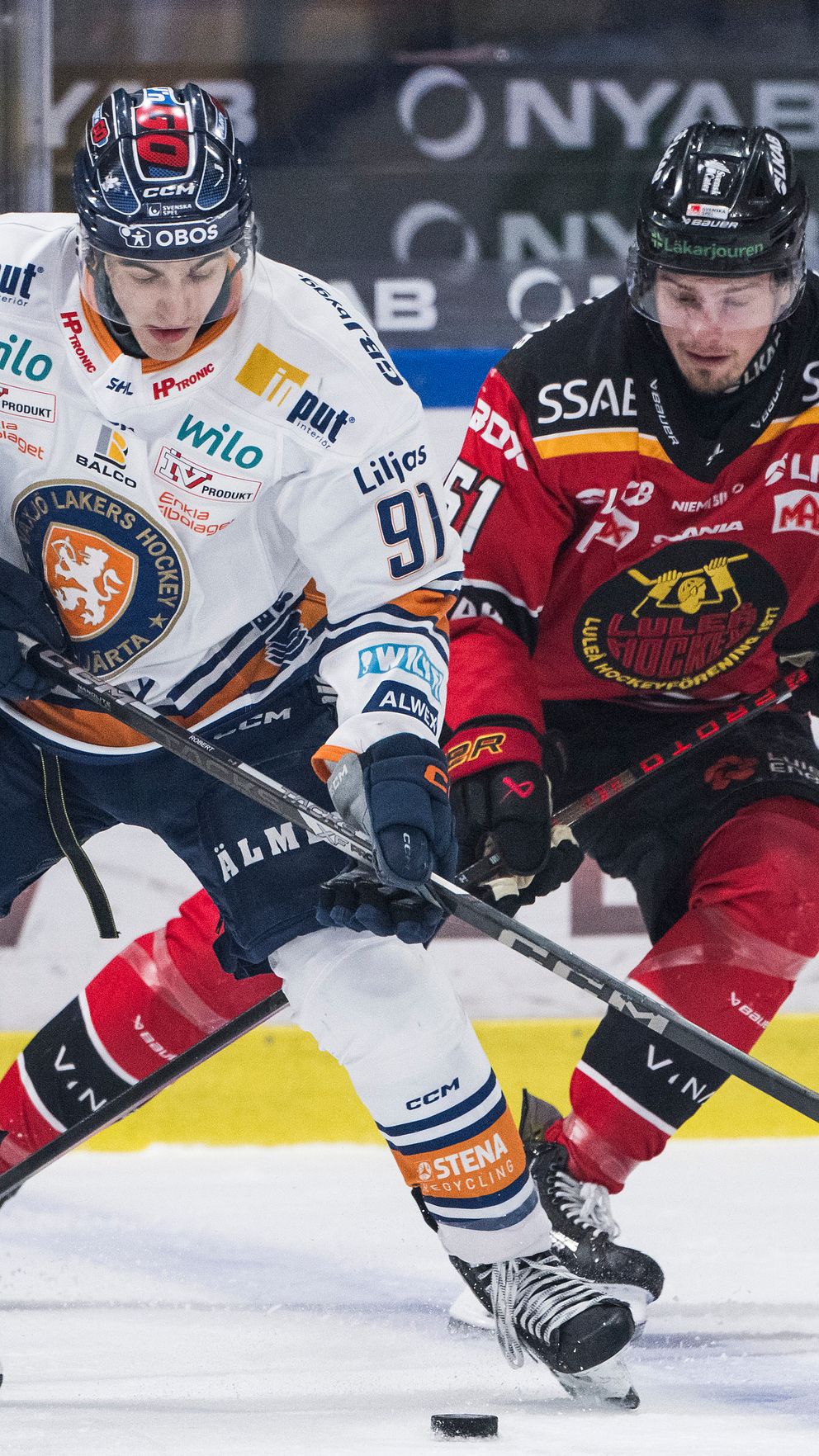 Se höjdpunkter från SM-kvartsfinal 1:7 mellan Luleå och Växjö.