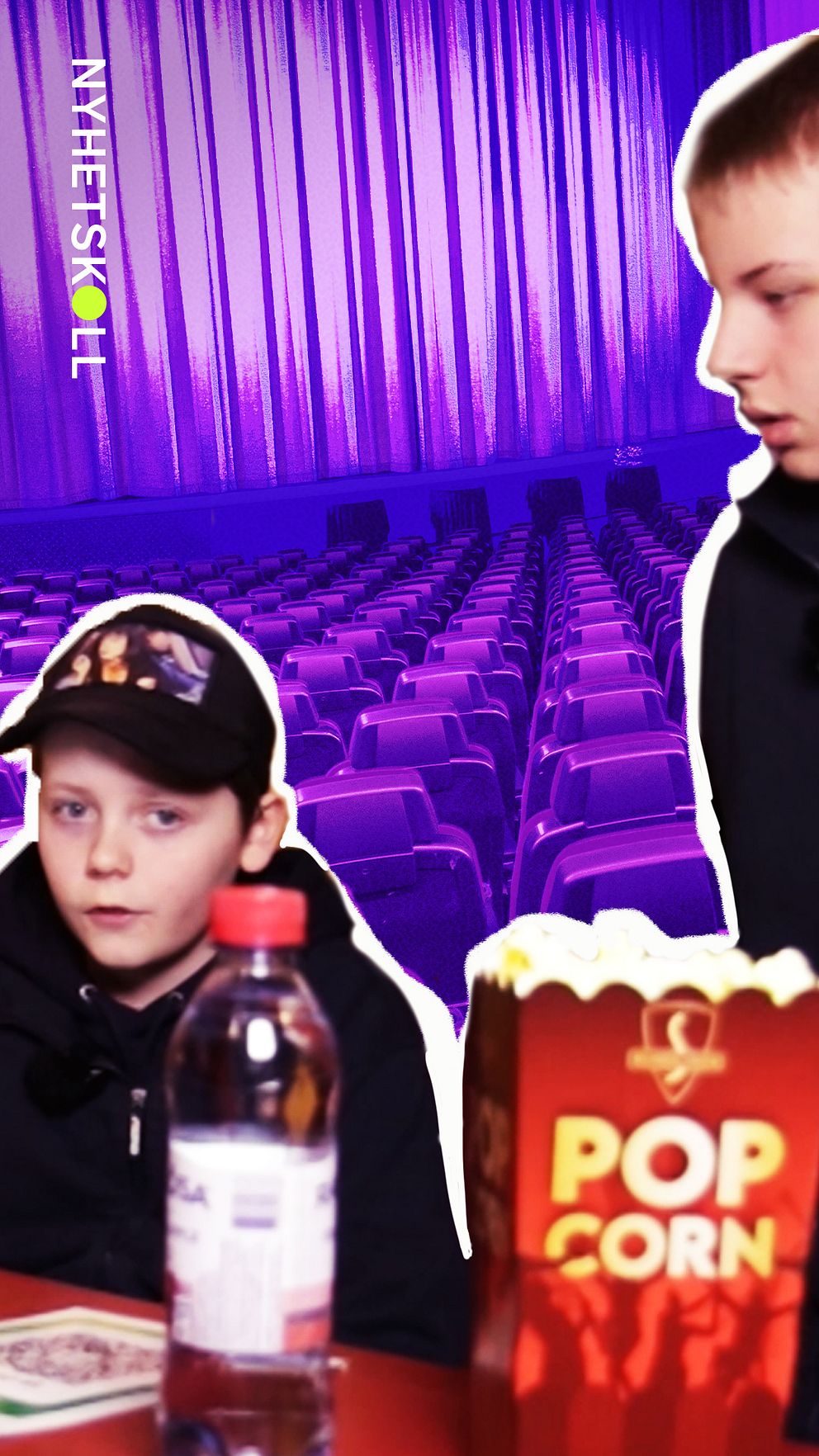 Ungdomar i Ockelbo har tagit över biografen och jobbar gratis.