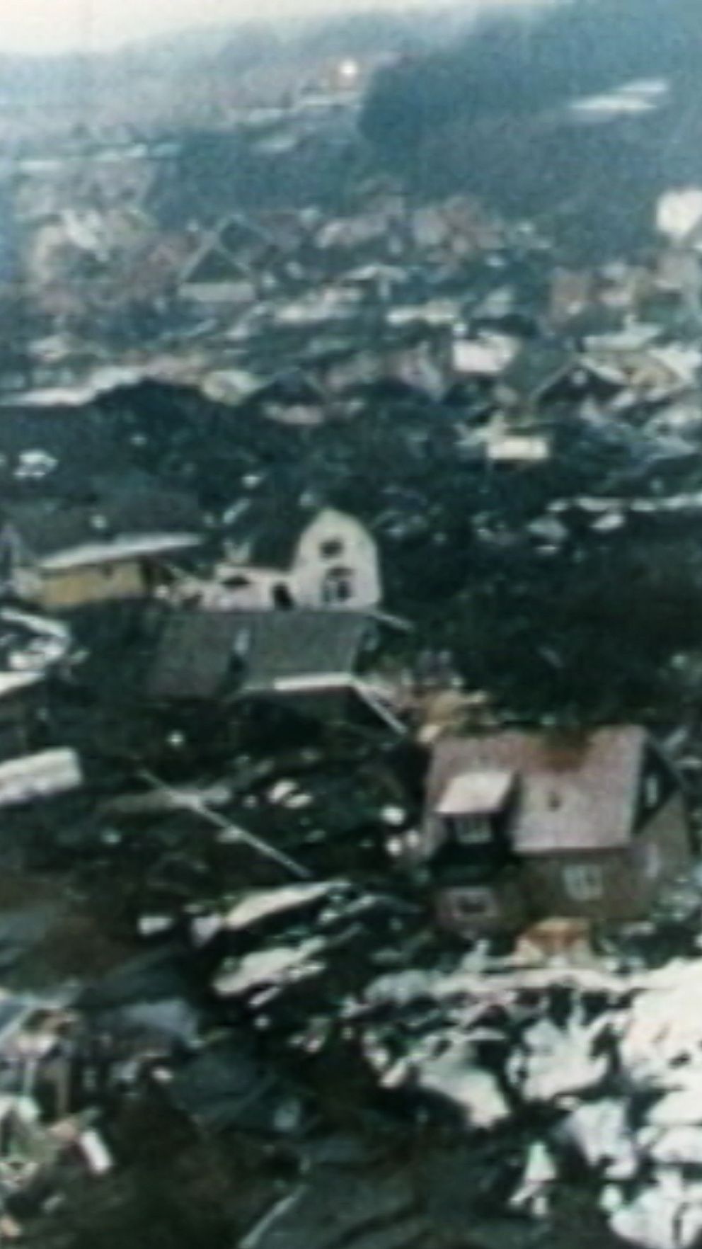 Skred, hus som rasat