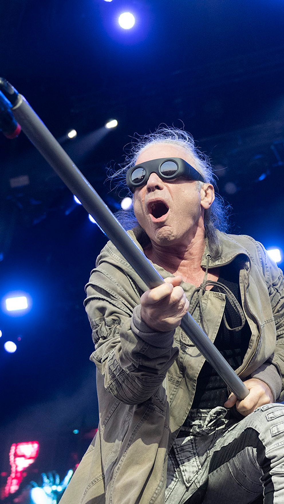 Bruce Dickinson i Iron Maiden.