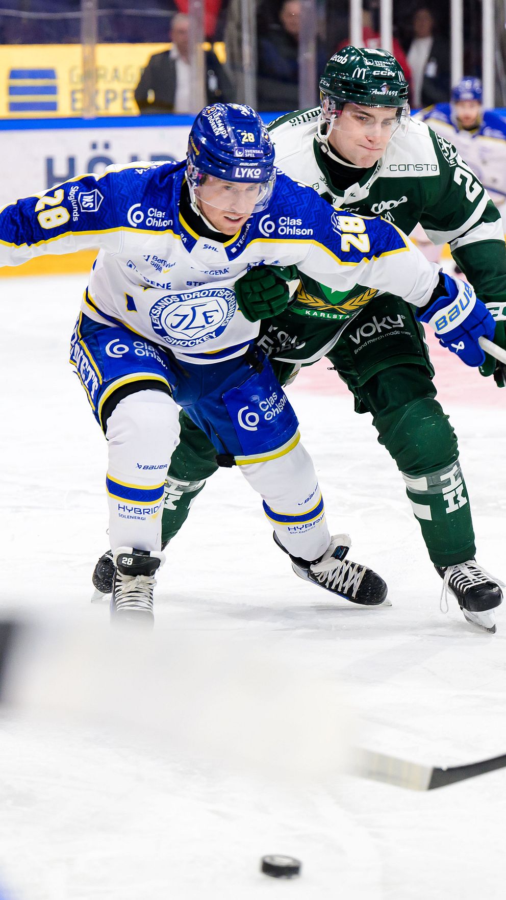Se höjdpunkter från matchen mellan Färjestad och Leksand.