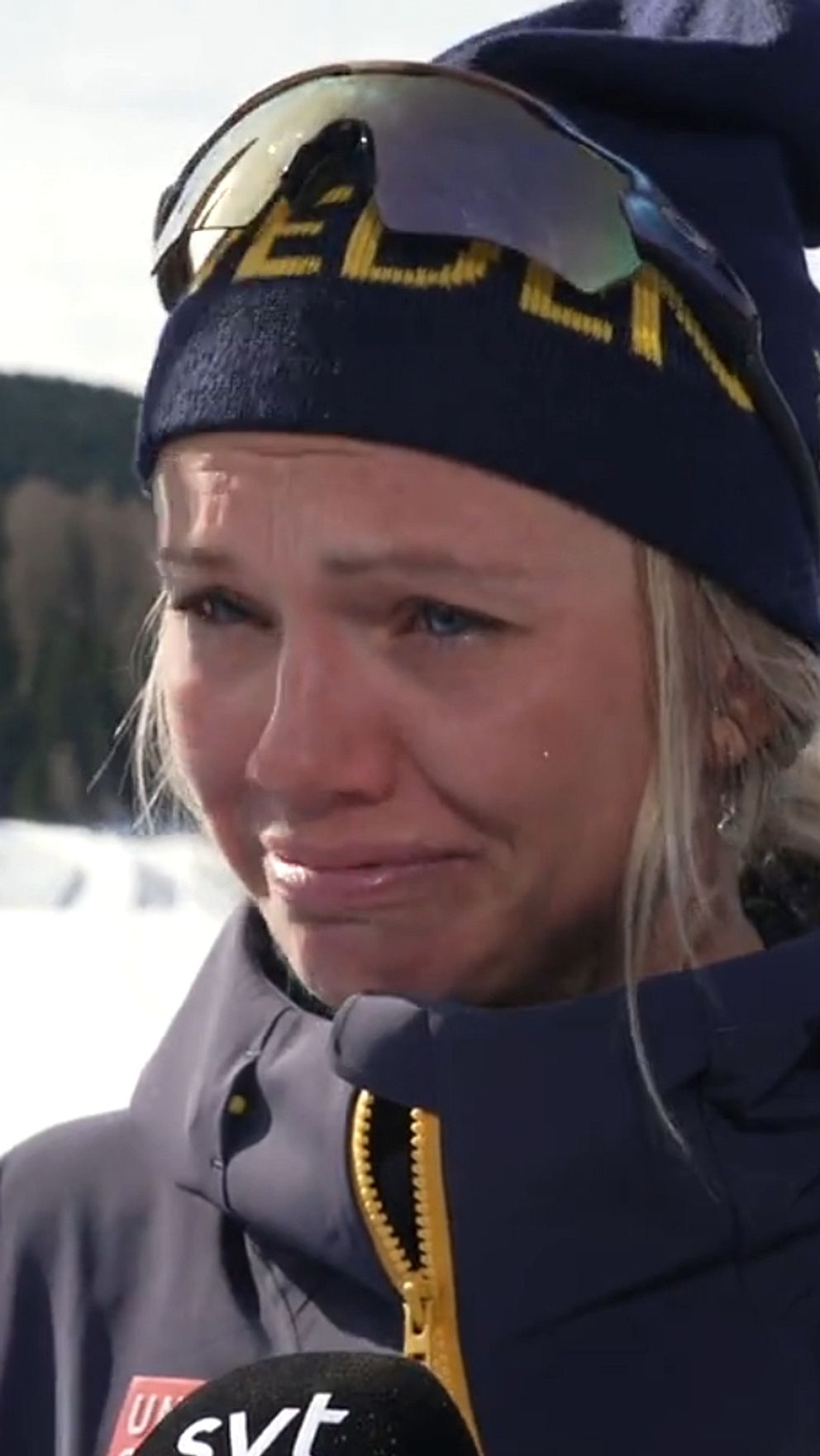 Längdskidor: Emma Ribom i tårar efter femmilen: ”Gått igenom så mycket ...
