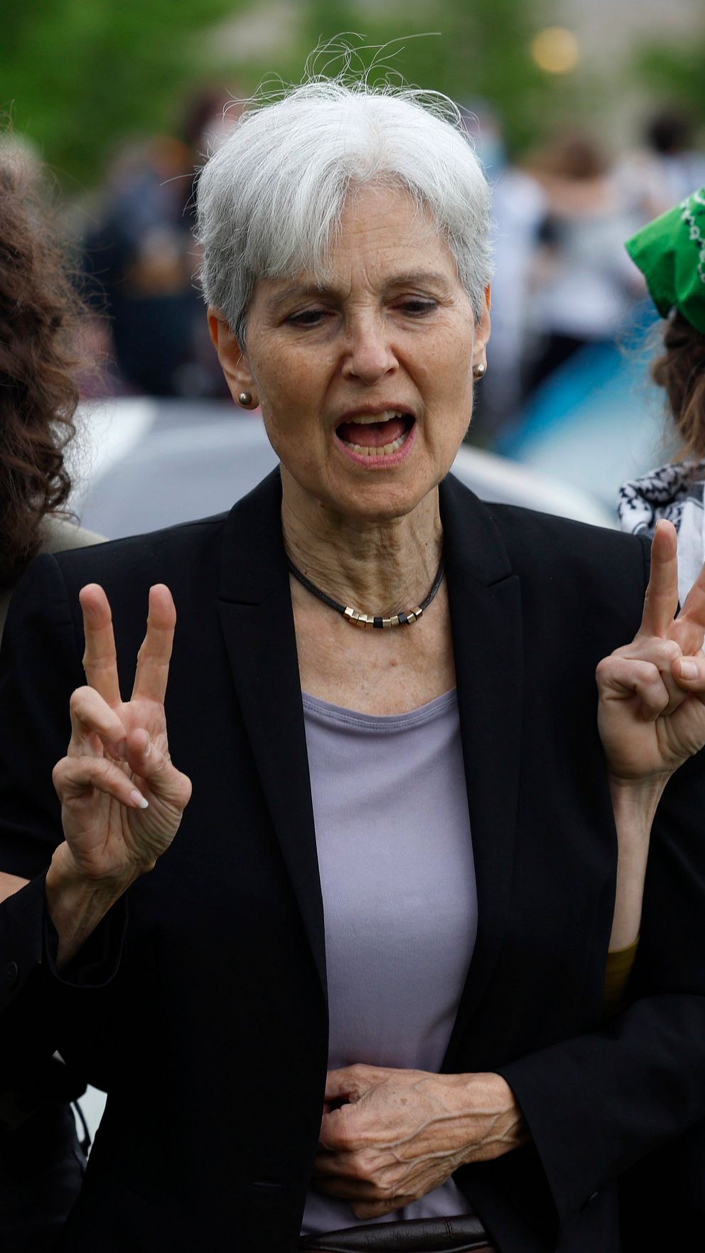 Jill Stein, kandidaten för Gröna partiet i USA