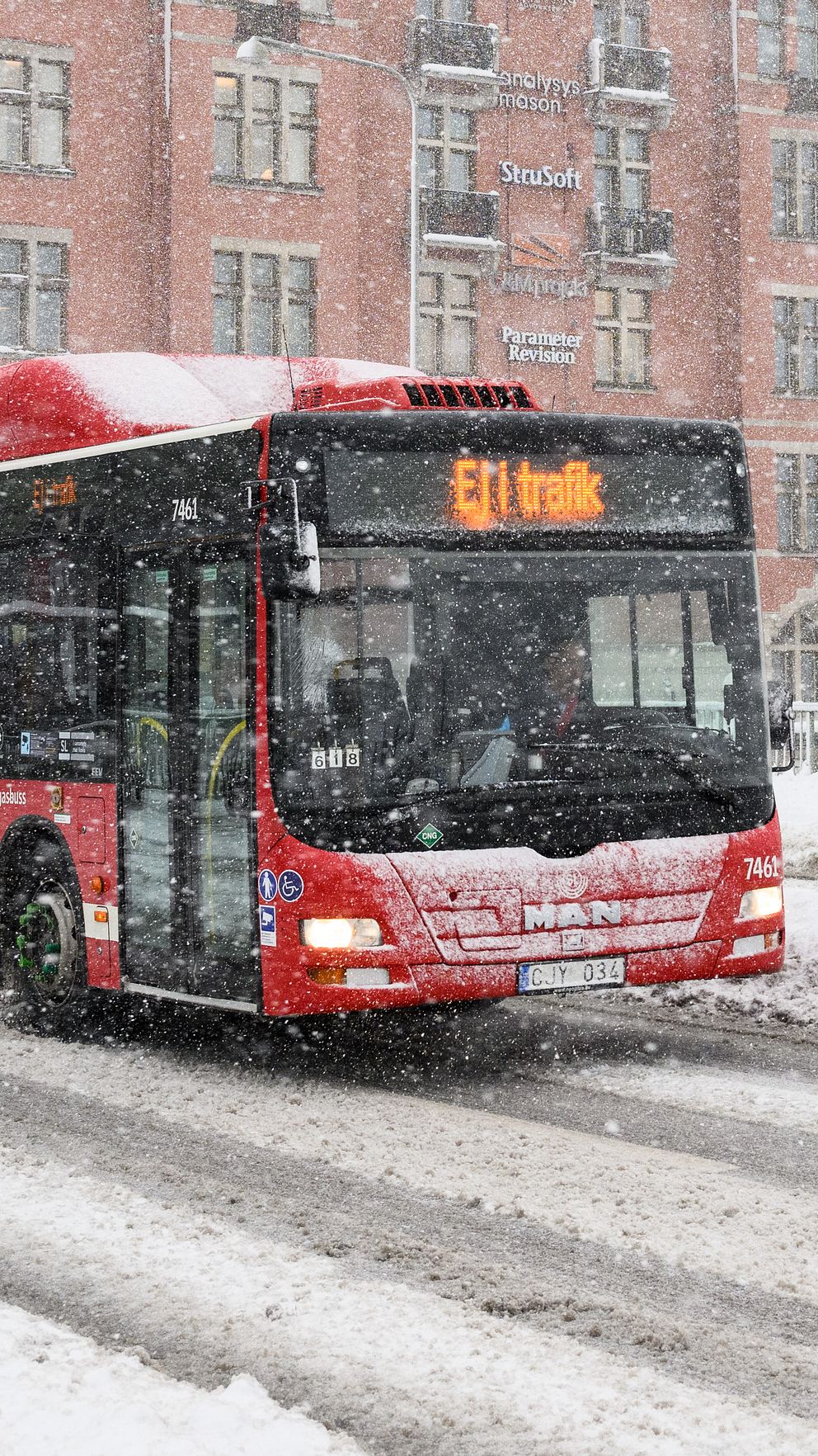 Buss ej i trafik