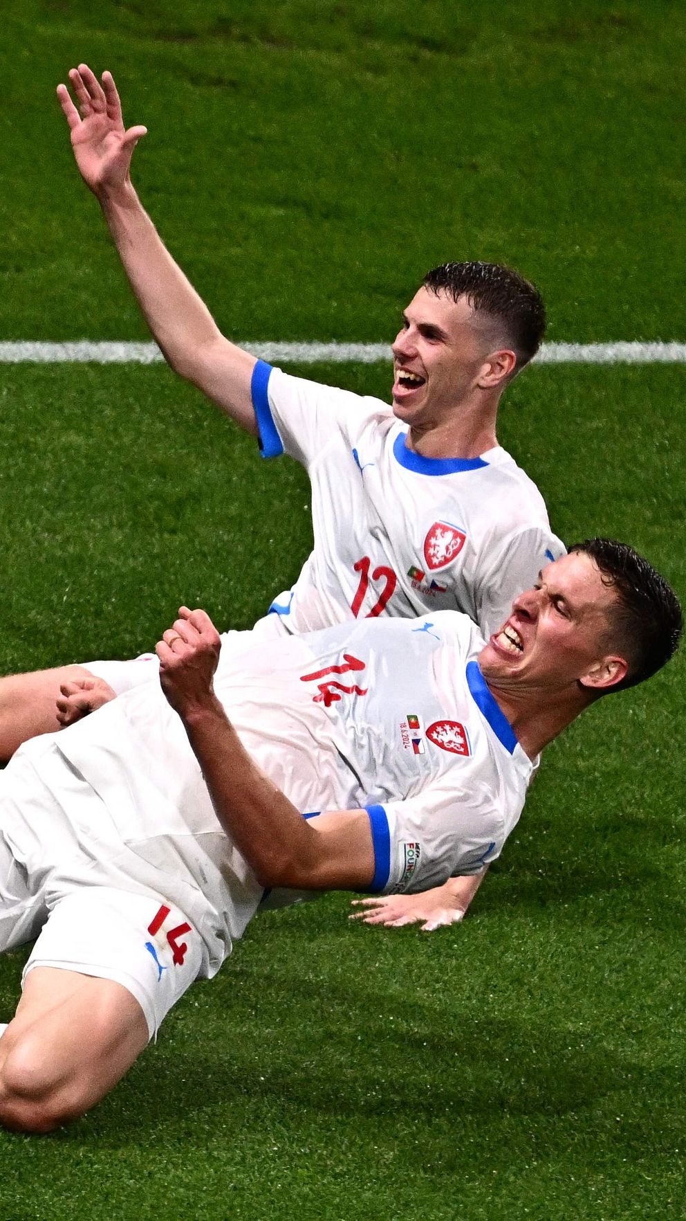 Firande tjeckiska spelare