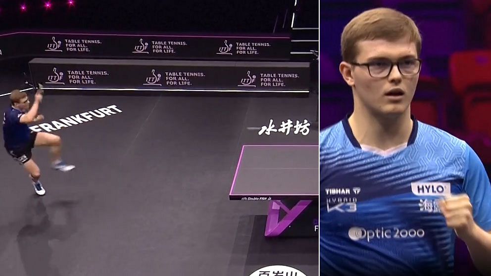 Trots seger i drömbollen så fick Alexis Lebrun se sig besegrad