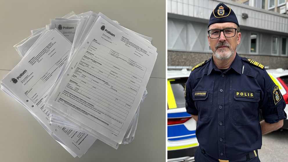 Polisens protokoll Jan Hofvenstam polisområdeschef Östergötland gjordes 5-13 juni. Se mer i videon.