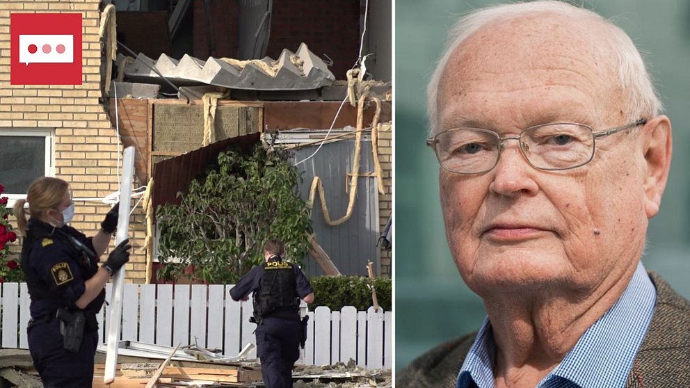 Bo Janzon, sprängmedelsexpert som tidigare varit verksam på Totalförsvarets forskningsinstitut.