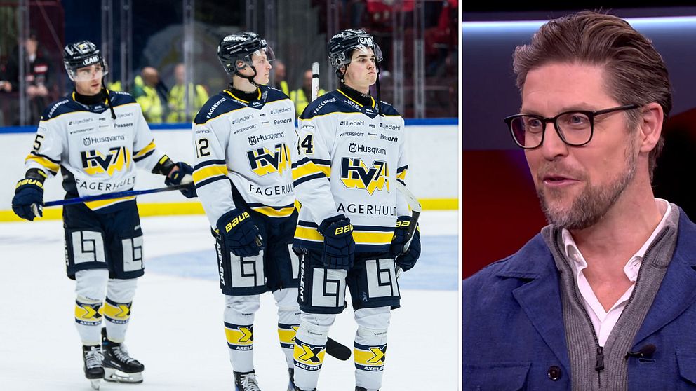 HV71-spelare och SVT:s expert Jonas Andersson