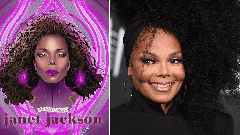 Janet Jacksons liv blir seriealbum